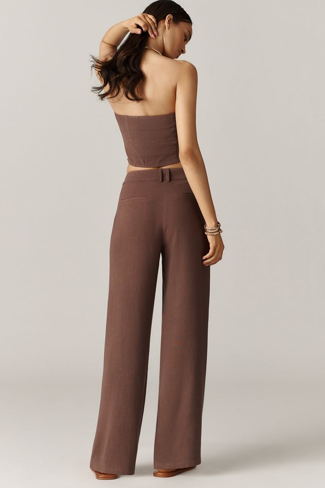 4th & Reckless Macie Linen Blend Trousers #3