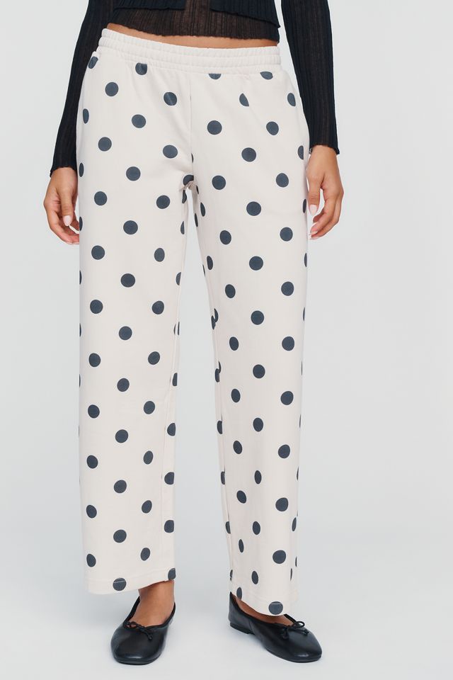 RAISONNEL 100% Cotton Wide-Leg Pants #1