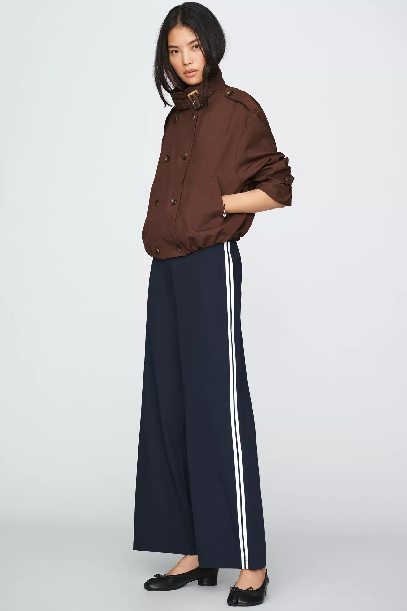 RAISONNEL Side Stripe Pants