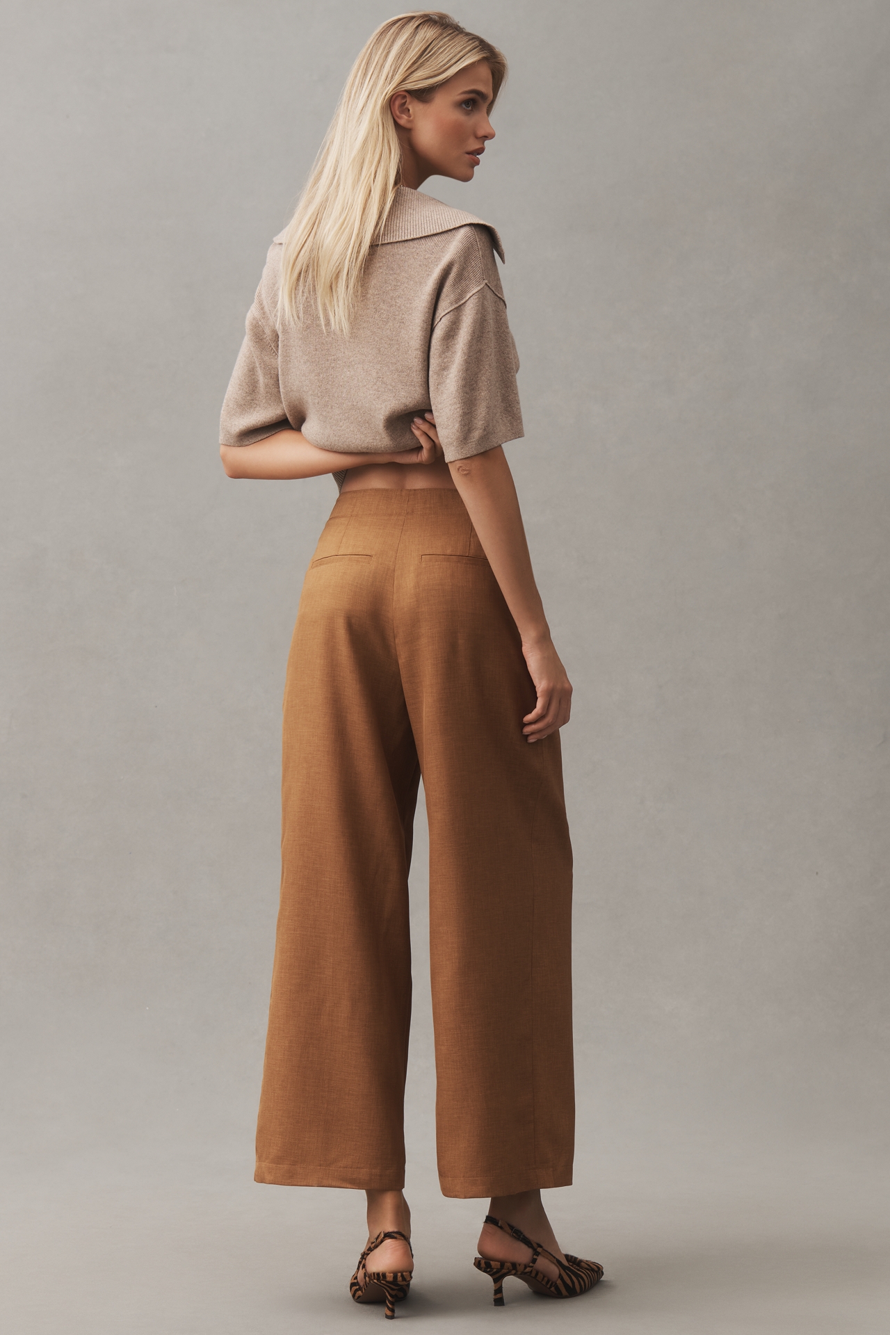 Theory Deep Pleat Pleated Pants