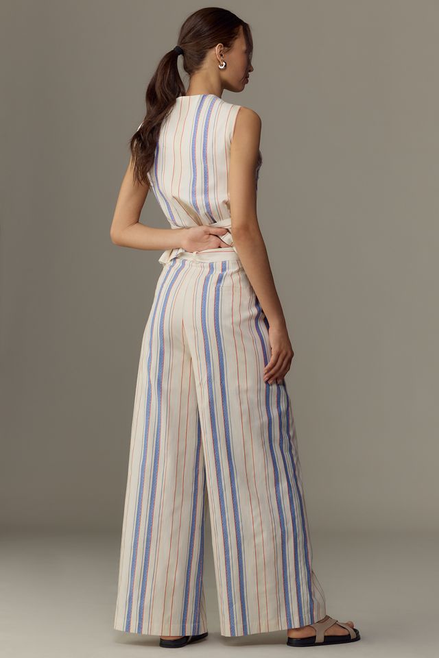 &.Layered Wide-Leg Pants #1