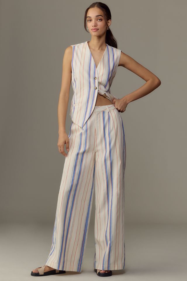 &.Layered Wide-Leg Pants #2