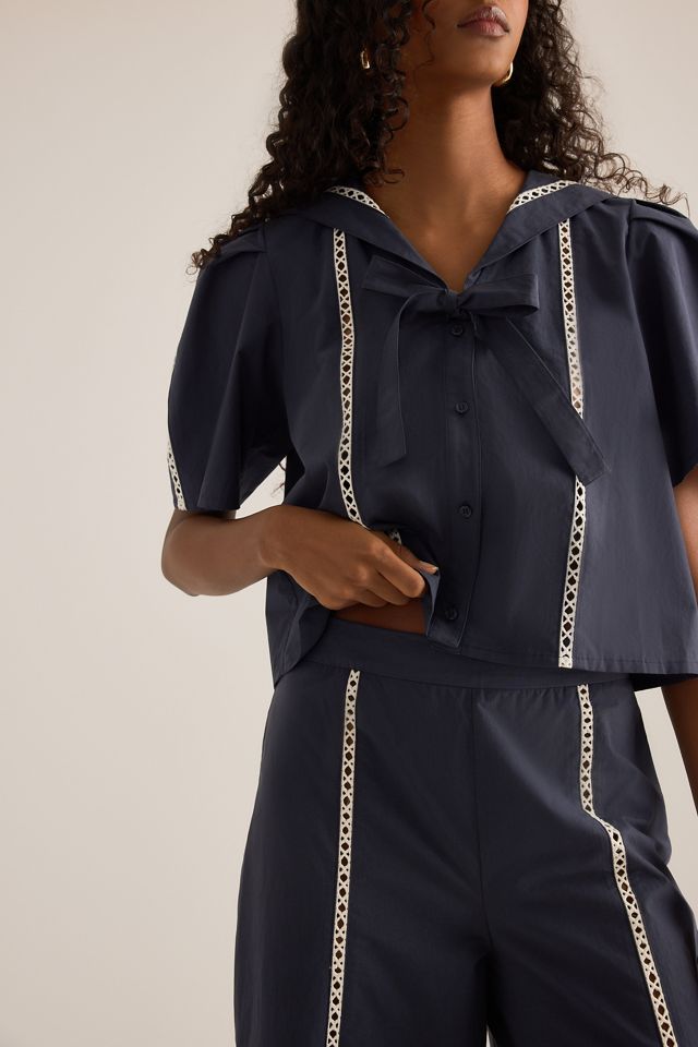 The Tiny Big Sister Wide-Leg Trousers #4