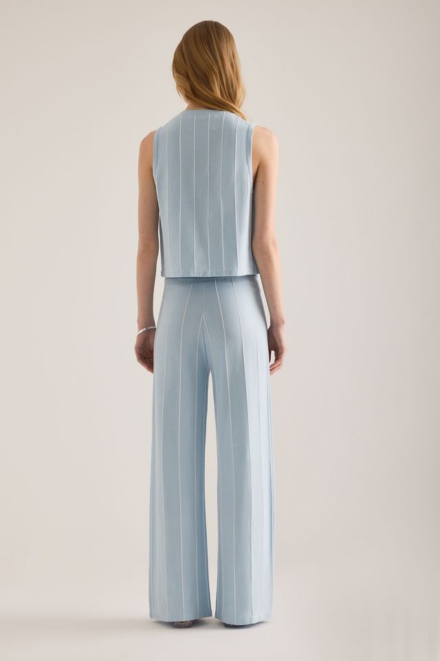 The Tiny Big Sister Stripe Knit Trousers #1