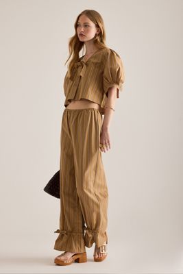Pantalones de Rayas con Lazo The Tiny Big Sister