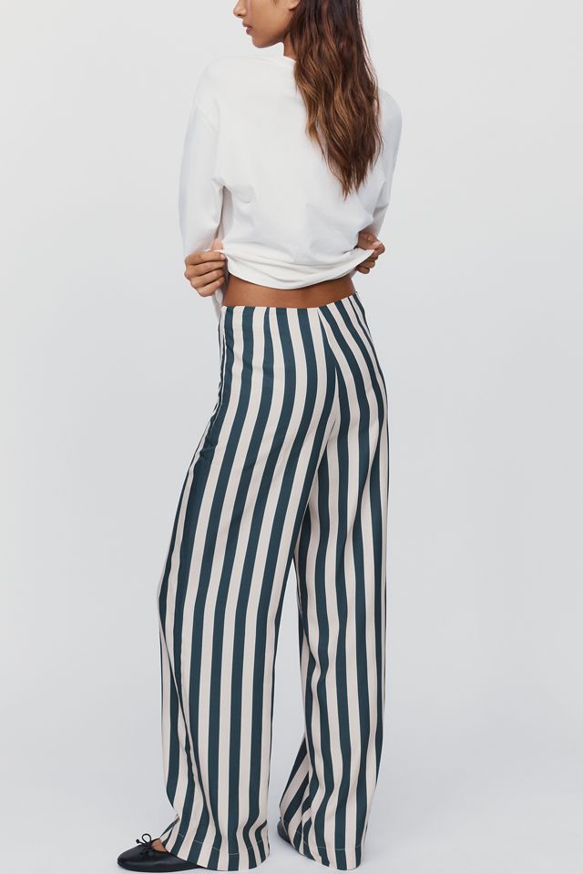 The Tiny Big Sister High-Rise Striped Pants #3
