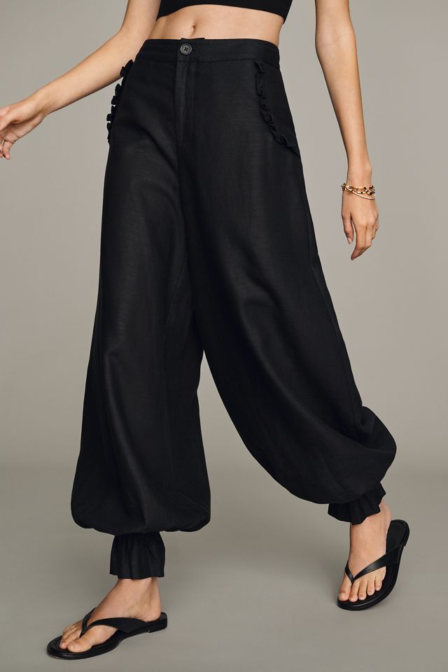 OpéraSPORT Gia Balloon-Leg Trousers | Anthropologie