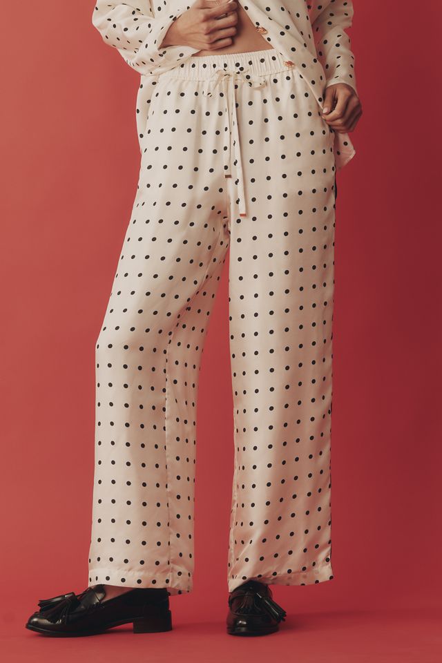 Maude Club Ziggy Dot Silk Pants #1