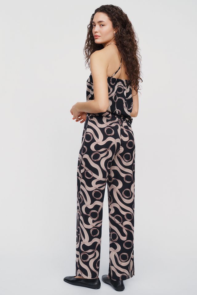 Maude Club Hayden High-Rise Straight-Leg Pants #3