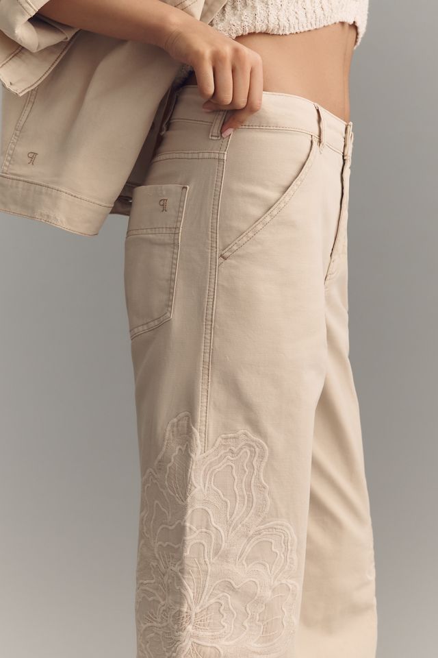 Pilcro Mason Novelty High-Rise Wide-Leg Pants #2