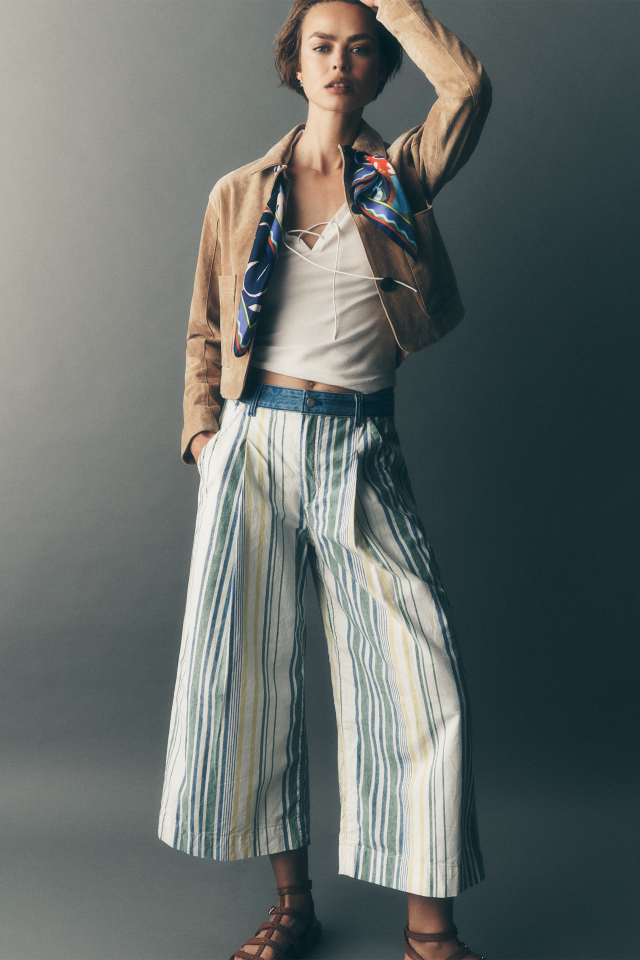 Pilcro Positano Crop Pants