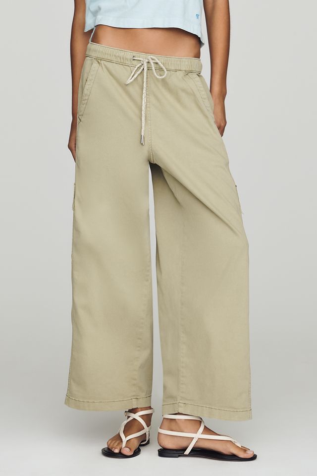 Pilcro Izzie Relaxed Pull-On Cargo Barrel Pants #1