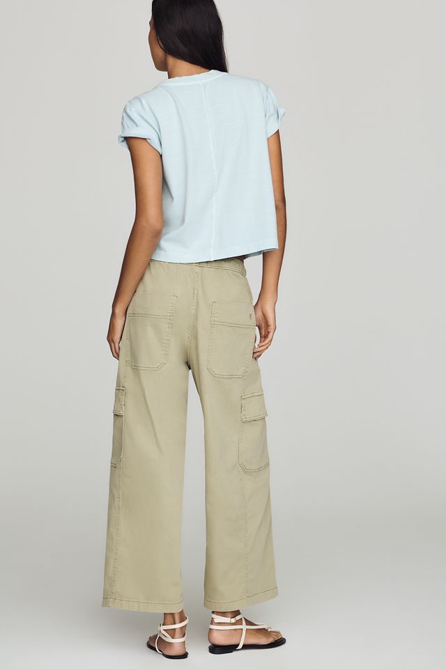 Pilcro Izzie Relaxed Pull-On Cargo Barrel Pants #2
