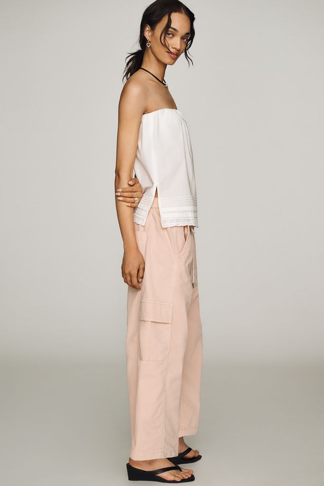 Pilcro Izzie Relaxed Pull-On Cargo Barrel Pants #2
