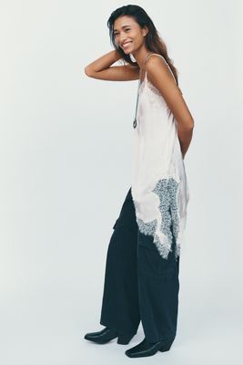 Pilcro Aero Wide Leg Cargo Pants