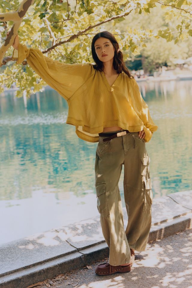 Pilcro Aero Wide-Leg Cargo Pants #10