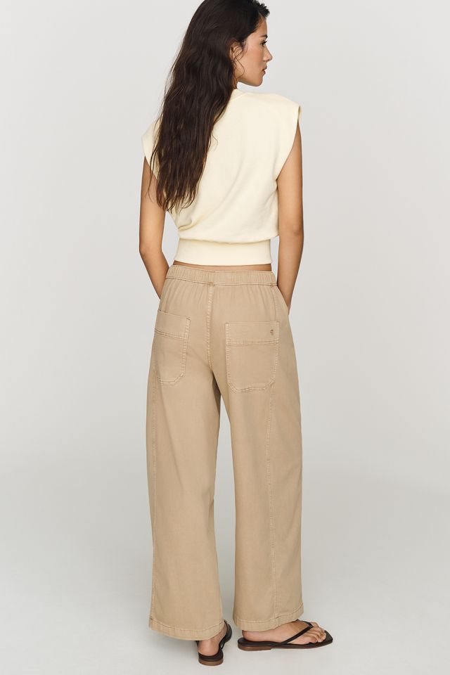 The Izzie Relaxed Pull-On Barrel Trousers by Pilcro #3