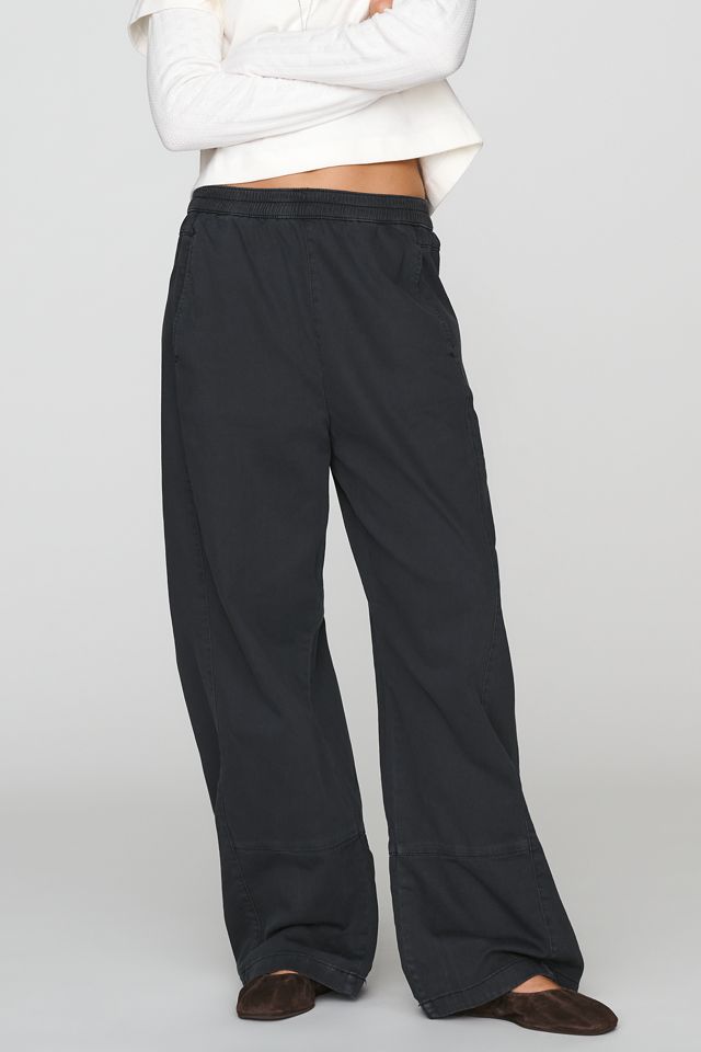 Pantaloni a Botte Rilassati con Elastico Izzie di Pilcro #6