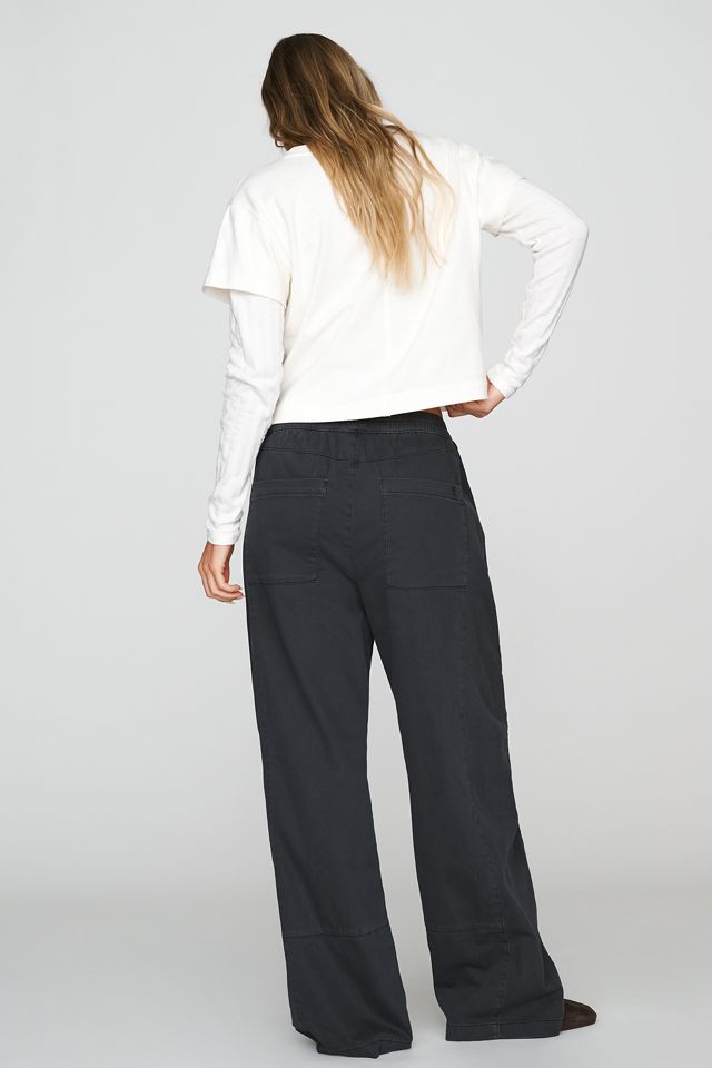Pantaloni a Botte Rilassati con Elastico Izzie di Pilcro #8