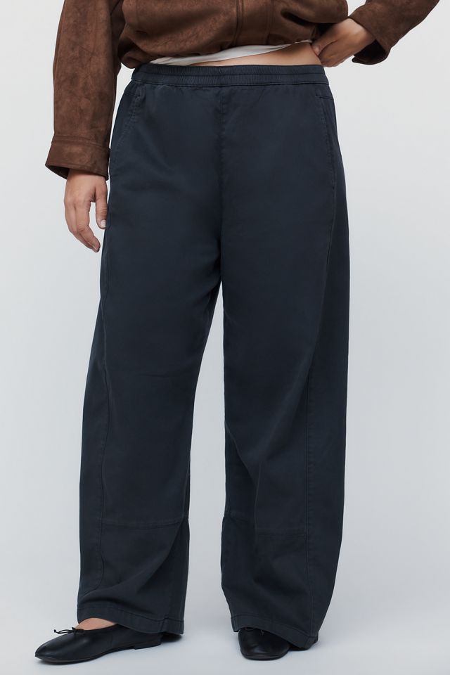 Pilcro Izzie Relaxed Pull-On Barrel Pants #10