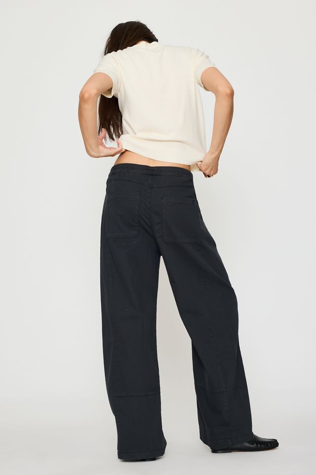 Pantalon tonneau décontracté à enfiler Izzie par Pilcro #3