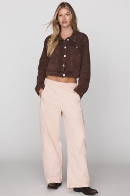 Pilcro Izzie Relaxed Pull-On Barrel Pants
