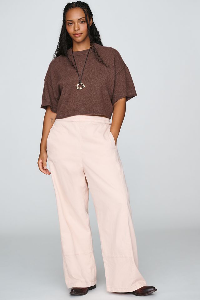 Pilcro Izzie Relaxed Pull-On Barrel Pants #4