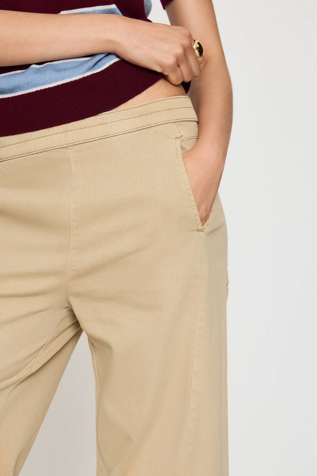The Izzie Relaxed Pull-On Barrel Trousers by Pilcro #4