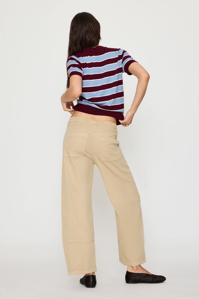 The Izzie Relaxed Pull-On Barrel Trousers by Pilcro #5