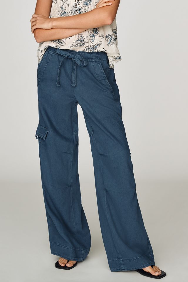 Pilcro Cotton Linen Beach Cargo Pants #2