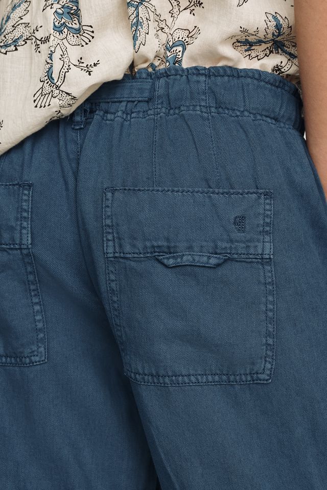 Pilcro Cotton Linen Beach Cargo Pants #4