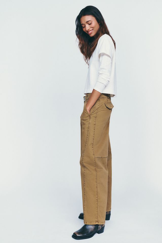 Pilcro Aero Wide-Leg Chino Pants #3