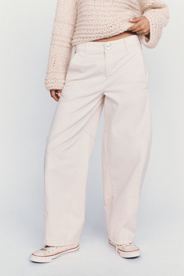 Pilcro Aero Wide-Leg Chino Pants #5