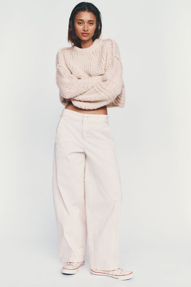 Pilcro Aero Wide-Leg Chino Pants #6