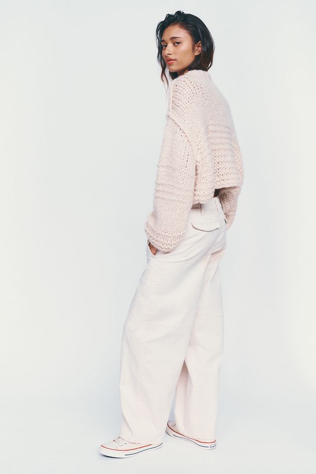 Pilcro Aero Wide-Leg Chino Pants #4