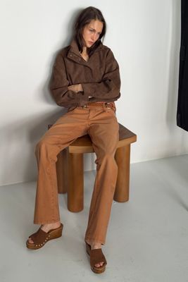 Pilcro Billy Low-Rise Bootcut Pants