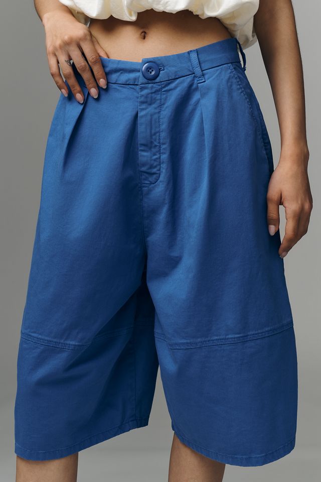 Pilcro Wide-Leg Crop Balloon Trousers #2