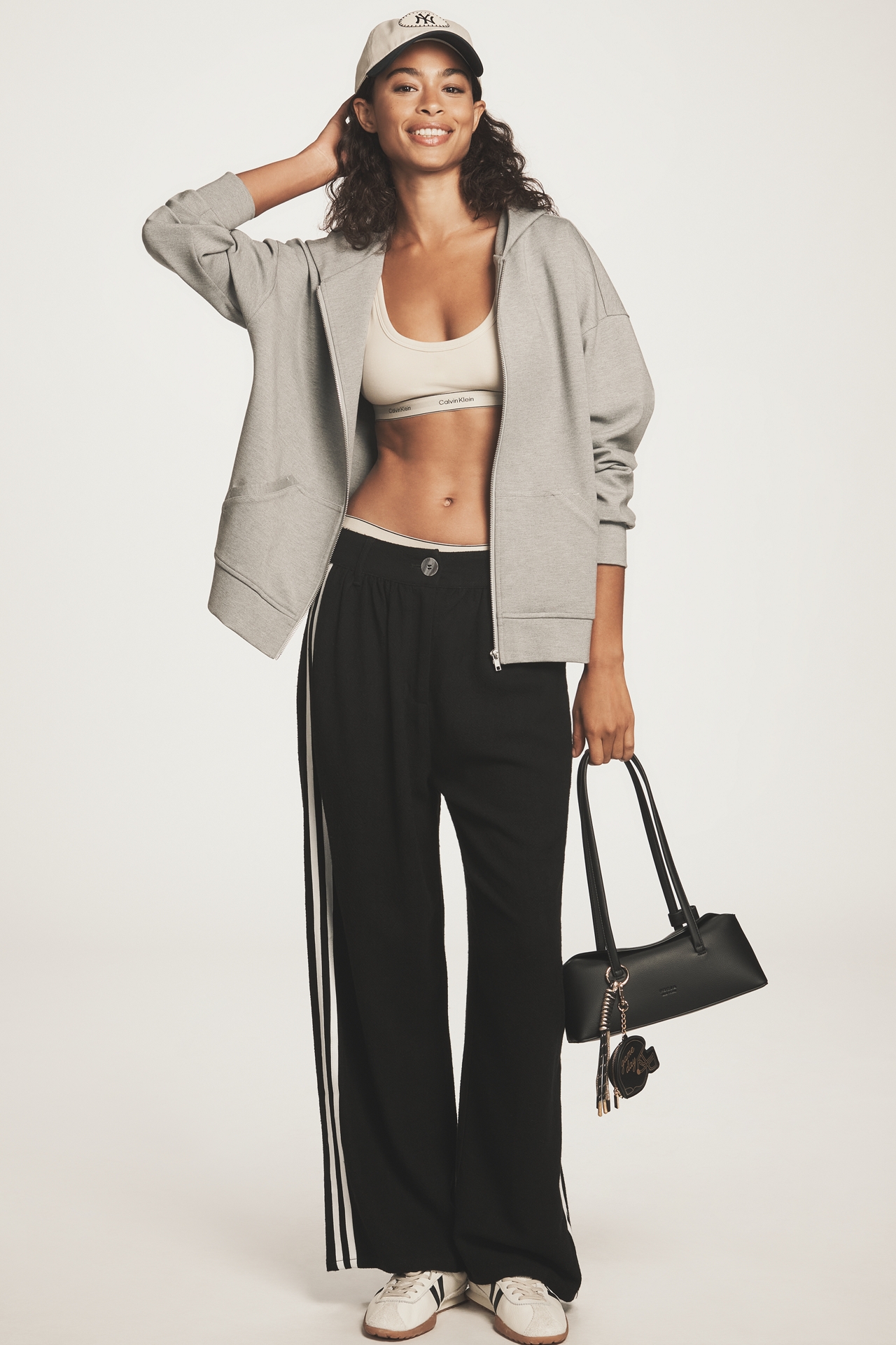 Fashion Brand Company Cotton Linen Track Pants