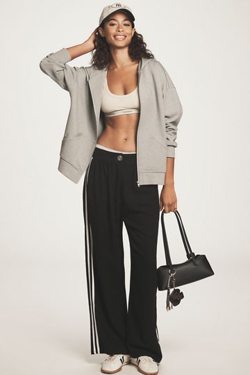 Fashion Brand Company Cotton Linen Track Pants