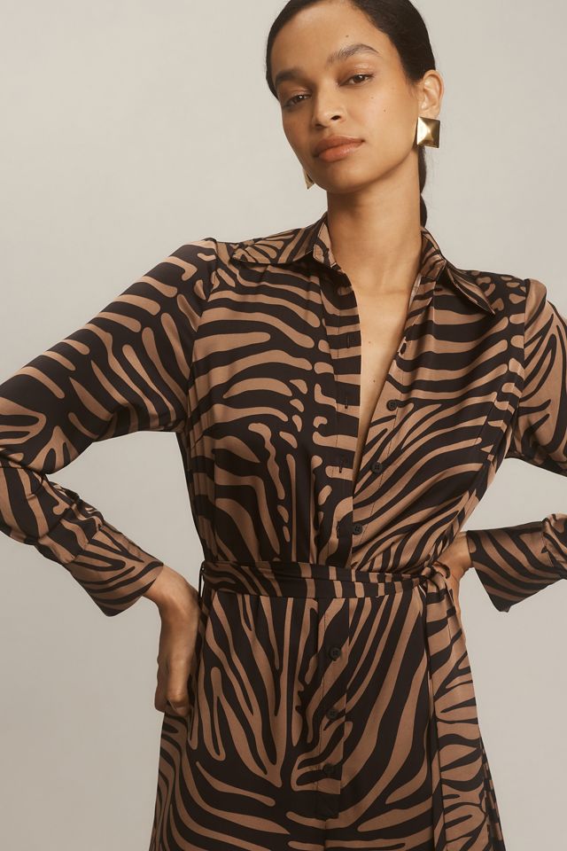 Corey Lynn Calter Calista Zebra-Print Jumpsuit | Anthropologie