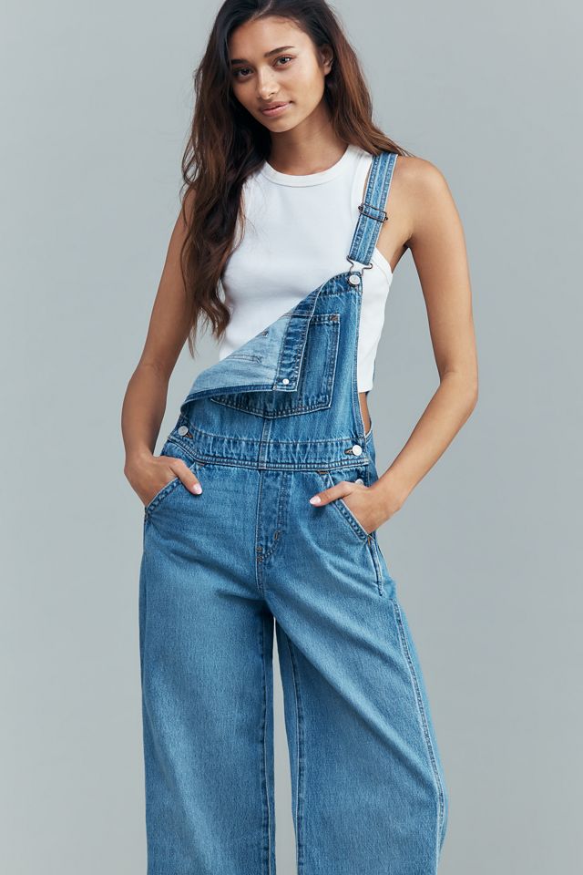 Levi's Full-Length Baggy Denim Overalls | Anthropologie