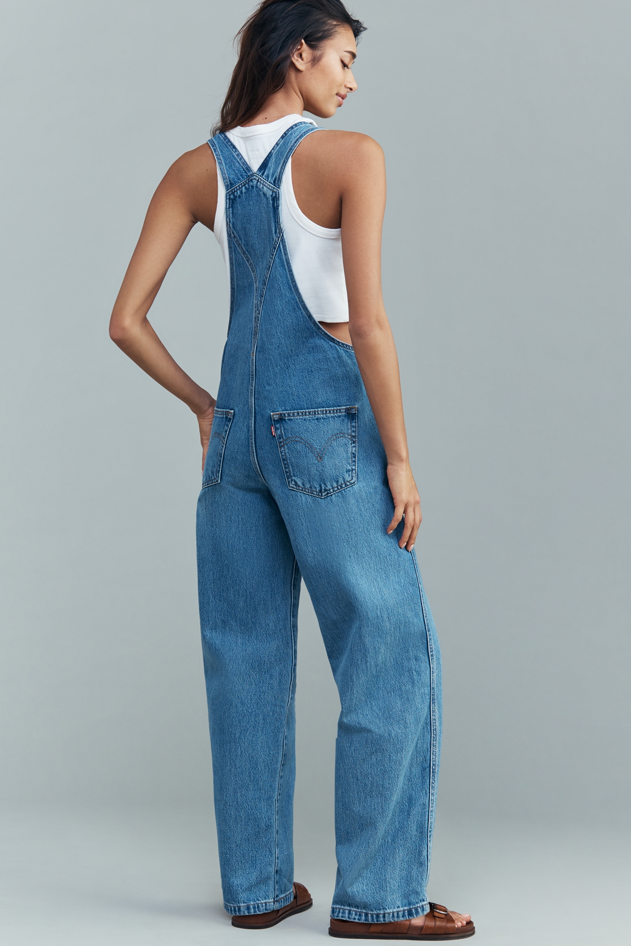 Levi's Full-Length Baggy Denim Overalls