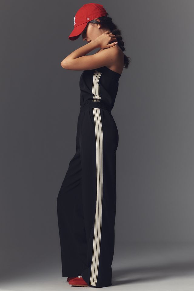 Bishop + Young Strapless Stripe Jumpsuit #1