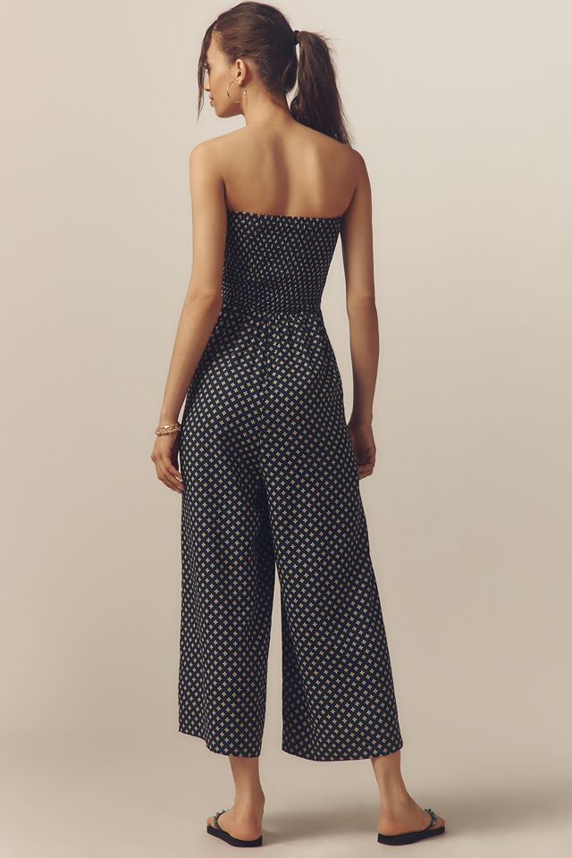 Bishop + Young Elva Strapless Tie-Front Striped Jumpsuit #3