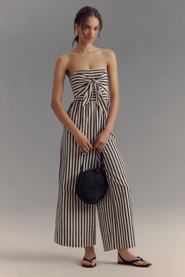 Diane von Furstenberg Tie-Waist Silk Jumpsuit | Anthropologie