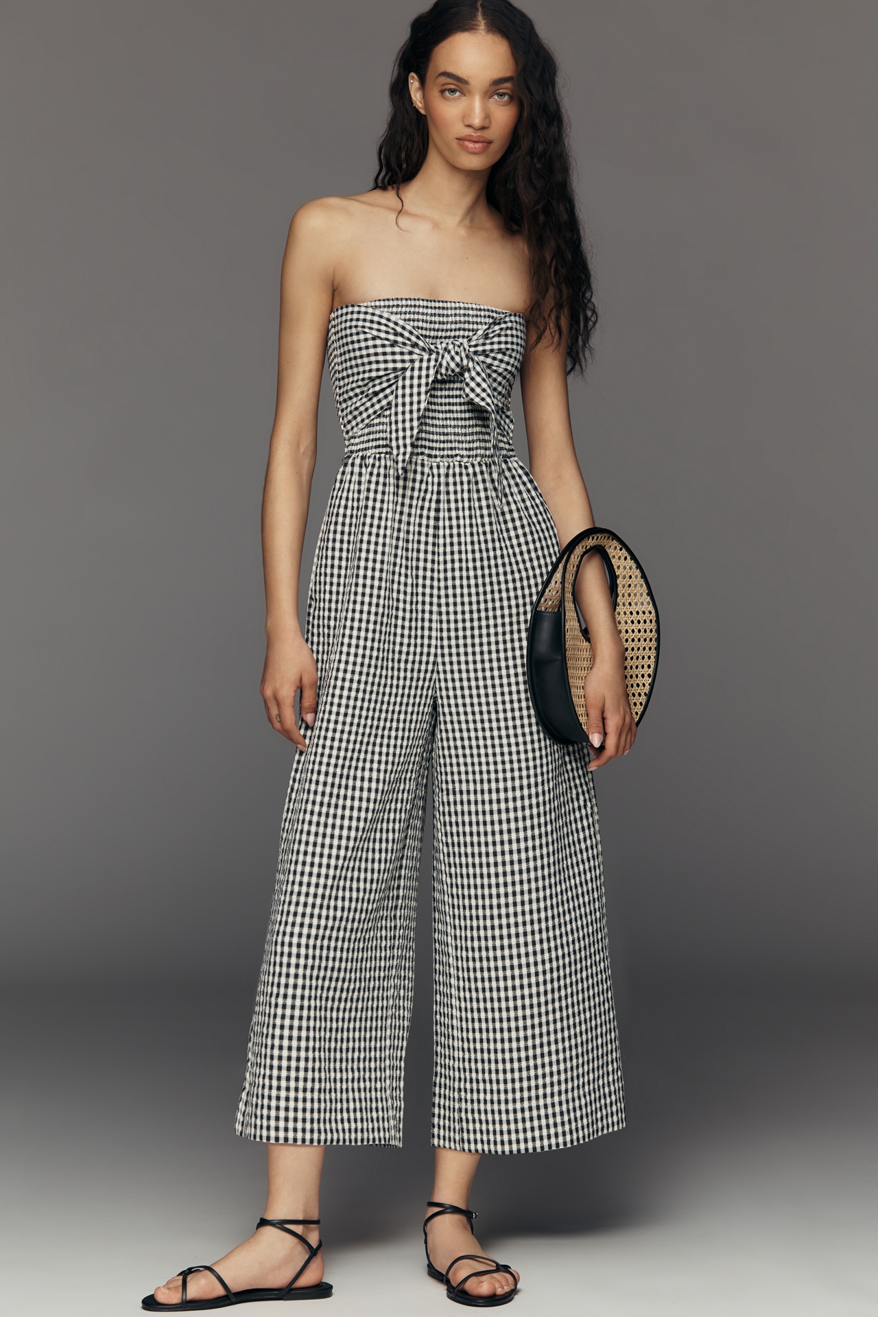Bishop + Young Elva Strapless Jumpsuit