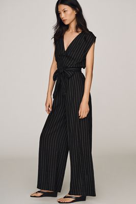 Bishop + Young Pinstripe Jumpsuit