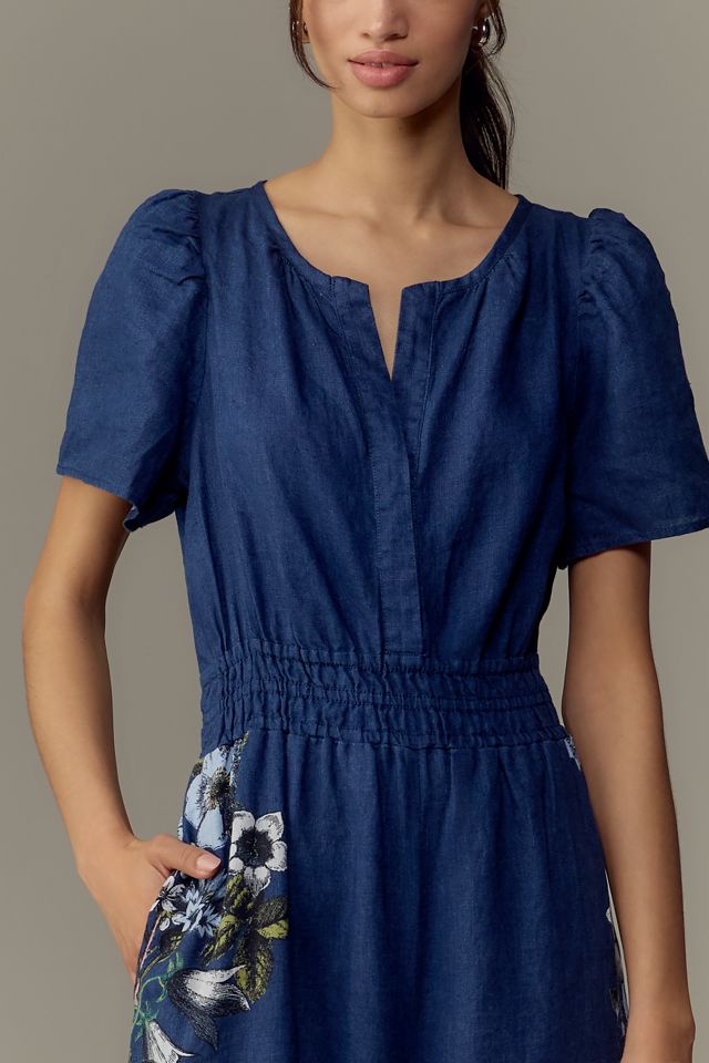 The Somerset Linen Printed Jumpsuit  #3