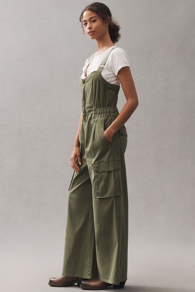 Pilcro Rosie Utility Wide-Leg Jumpsuit #4
