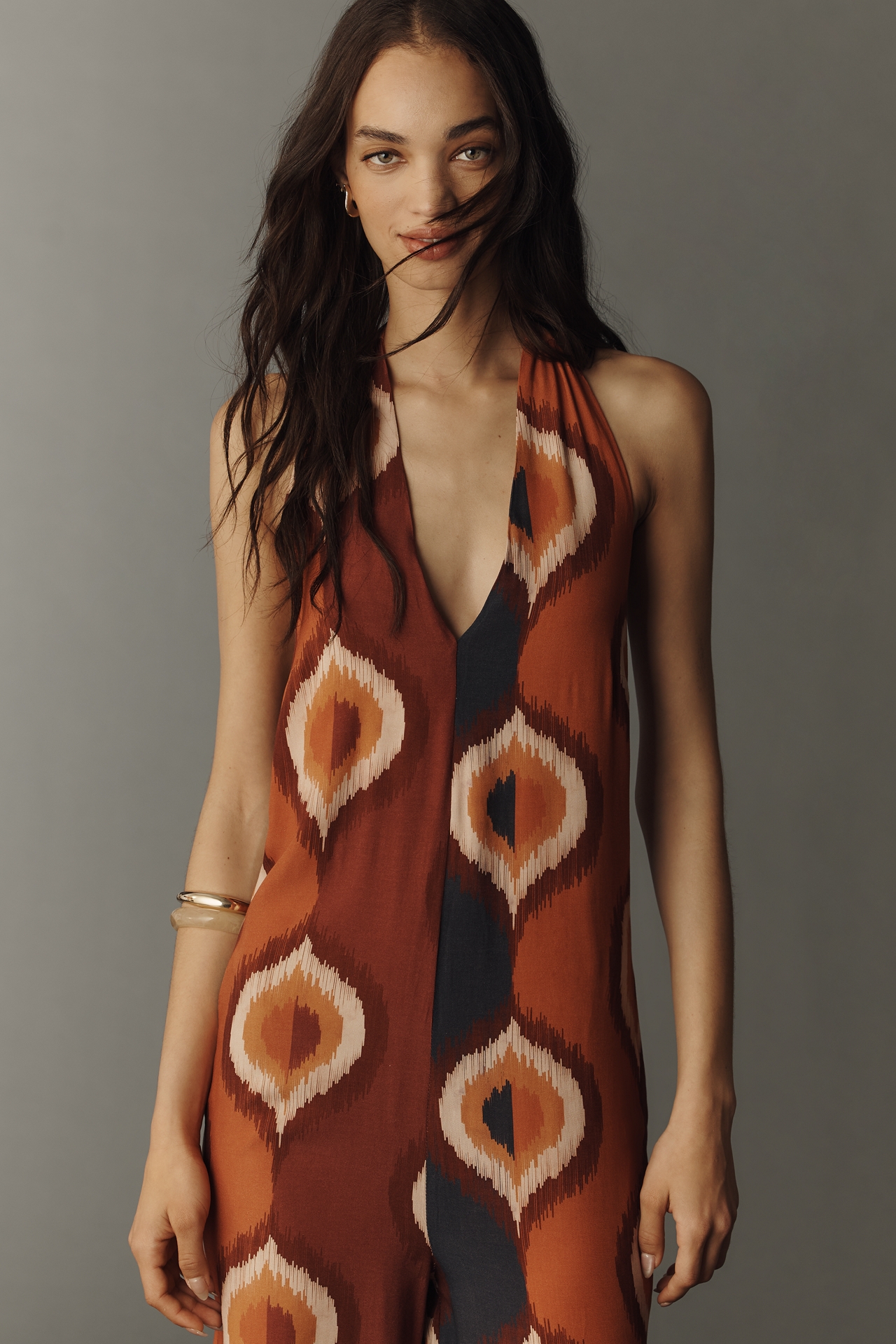 Cacay Halter-Neck Jumpsuit